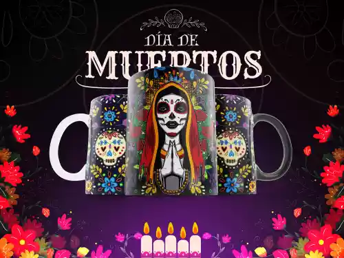 vectores plantilas DÍA DE MUERTOS,FESTEJO,